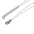 Porcelain | Silver | Lumos Ceramic Cascade Double Pendant